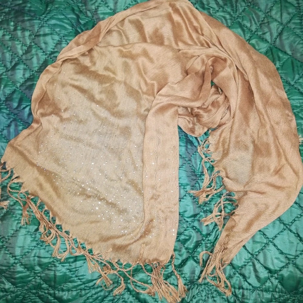 Sparkle Fringe Scarf